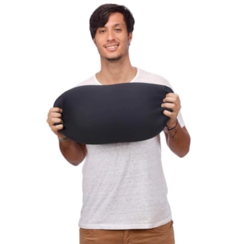 Imagem do produto Almofada Apoio Rolo Preto - FOM