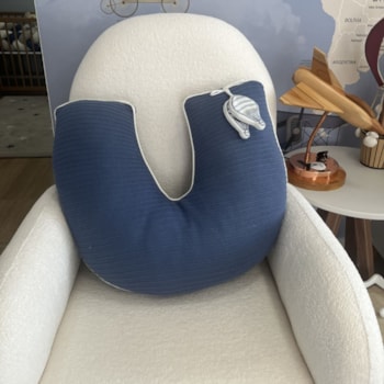 Imagem do produto Almofada de Amamentação com Pingente de Balão Marinho