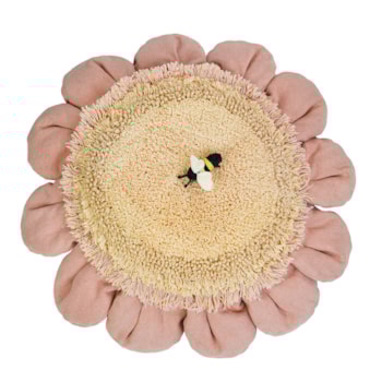 Segunda imagem do produto Almofada de Chão Pink Daisy 70 cm - Lorena Canals