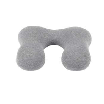 Segunda imagem do produto Almofada de Pescoço para Bebê Cinza - FOM