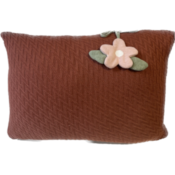Imagem do produto Almofada Decorativa com Pingente de Flor