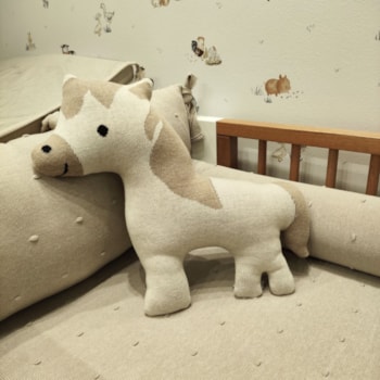 Imagem do produto Almofada Decorativa em Tricot de Cavalo