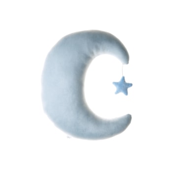 Segunda imagem do produto Almofada Decorativa Lua Azul - BupBaby