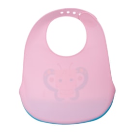 Segunda imagem do produto Babador de Silicone Pega Migalhas Borboleta Pipa - Kouii