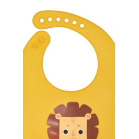 Segunda imagem do produto Babador de Silicone Pega Migalhas Leão Léo - Kouii