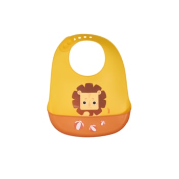 Imagem do produto Babador de Silicone Pega Migalhas Leão Léo - Kouii