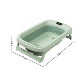 Segunda imagem do produto Banheira Infantil Indigo Plus Sage Green - Maxi Cosi