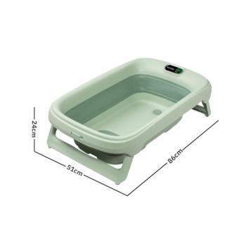 Segunda imagem do produto Banheira Infantil Indigo Plus Sage Green - Maxi Cosi