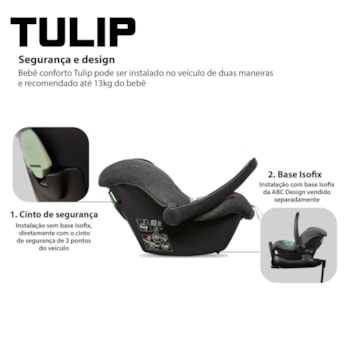 Segunda imagem do produto Bebê Conforto Tulip Diamante Alphast - ABC Design