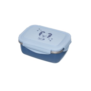 Imagem do produto Bentô Box Térmico Inox Tigor Little Azul - Tigor T. Tigre