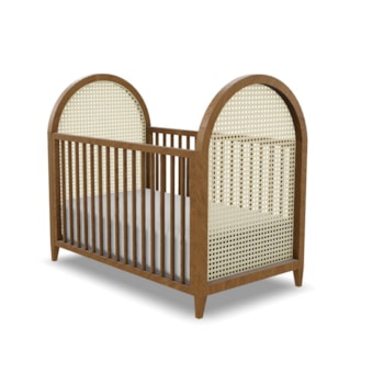 Segunda imagem do produto Berço em Madeira Little Plus Mel - Stillen