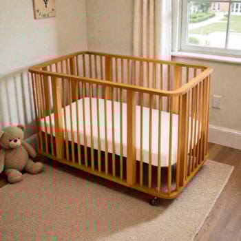 Imagem do produto Berço Fases Multifuncional Madeira Maciça - Kartoon