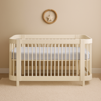 Imagem do produto Berço Liege Multifuncional Amêndoa - Sleeper