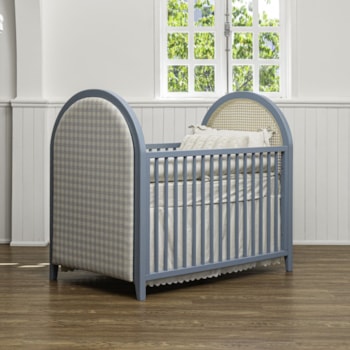 Imagem do produto Berço Luna Soft Xadrez Azul - Stillen