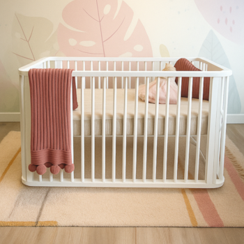 Imagem do produto Berço Mini Cama Kin Branco - Kartoon