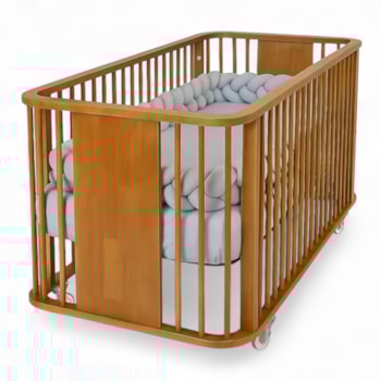 Segunda imagem do produto Berço Mini Cama Kin Madeira - Kartoon