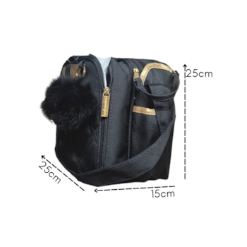 Segunda imagem do produto Bolsa de Maternidade Sacola Térmica Black 11SHO206000 - Masterbag