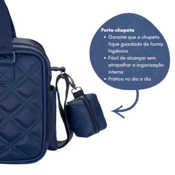 Segunda imagem do produto Bolsa de Maternidade Sacola Térmica Marinho 11SOL206 - Masterbag