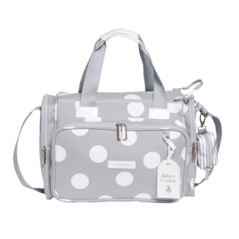Segunda imagem do produto Bolsa de Maternidade Térmica Anne Cinza Bubbles 12BUB210 - Masterbag