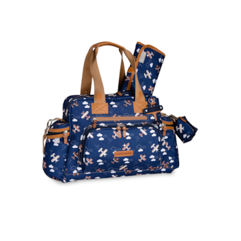 Segunda imagem do produto Bolsa de Maternidade Térmica Everyday Avião Marinho - Masterbag