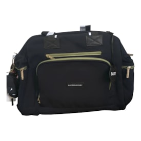 Segunda imagem do produto Bolsa Everyday Maternidade Preto e Olive - Masterbag