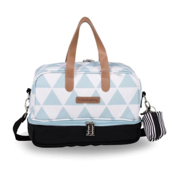 Imagem do produto Bolsa Maternidade Térmica Vicky Manhattan Azul - Masterbag