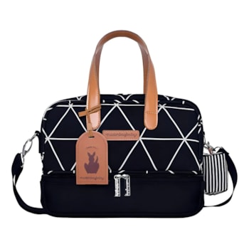 Imagem do produto Bolsa Maternidade Térmica Vicky Manhattan Preto - Masterbag