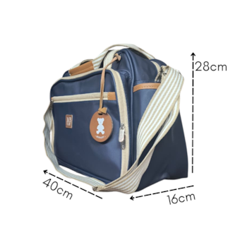 Segunda imagem do produto Bolsa Maternidade Un Marinho 51MBCL3770021UN - Masterbag
