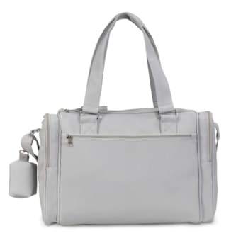 Segunda imagem do produto Bolsa Térmica Maternidade Anne Urso Cinza - Masterbag