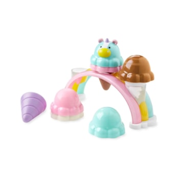 Segunda imagem do produto Brinquedo Interativo - Coleção Comidinhas - Kit Crie Seu Sorvete Zoo - Skip Hop