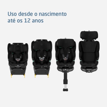 Segunda imagem do produto Cadeirinha Emerald 360 Pro Max Authentic Black - Maxi-Cosi
