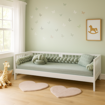 Imagem do produto Cama de Solteiro Split Branca - Sleeper