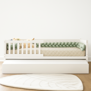 Segunda imagem do produto Cama Fazenda Cercadinho Branco - Kartoon
