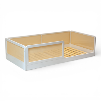 Segunda imagem do produto Cama Infantil de Solteiro Flow Branco - Kartoon