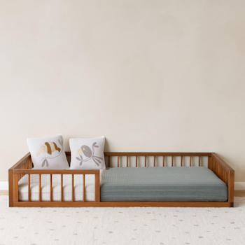 Imagem do produto Cama Montessoriana Solteiro Graz Madeira Jequitibá - Sleeper