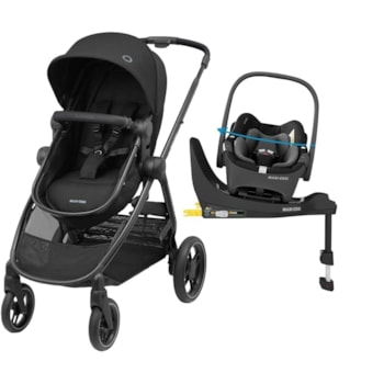 Imagem do produto Carrinho Anna 3 Trio Isofix 360 Essential Black - Maxi-Cosi