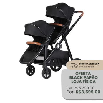 Imagem do produto Carrinho de Bebê Gêmeos Go 2 - Kikka Boo