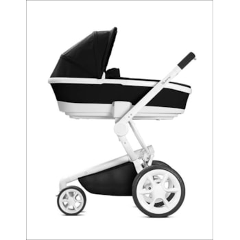 Segunda imagem do produto Carrinho de Bebê Moodd Black Irony 0 a 15kg - Quinny
