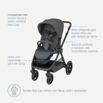 Segunda imagem do produto Carrinho de Bebê Oxford Graphite - Maxi-Cosi