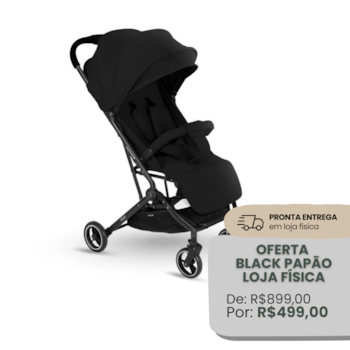 Imagem do produto Carrinho de Bebê Ruby Black - Kikka boo