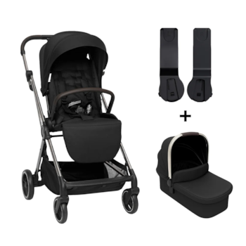 Imagem do produto Carrinho de Bebê Sienna com Moisés e Adaptador Dolphin - ABC Design