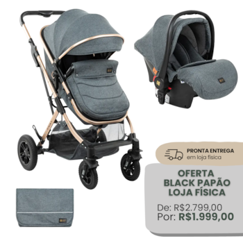 Imagem do produto Carrinho de Bebê Travel System Kaia - Kikka Boo