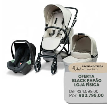 Imagem do produto Carrinho TS Como 4 Trio Woven Powder - ABC Design