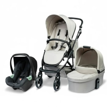 Segunda imagem do produto Carrinho TS Como 4 Trio Woven Powder - ABC Design