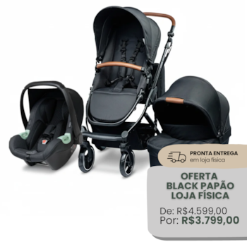 Imagem do produto Carrinho TS Como 4 Woven Ink - ABC Design