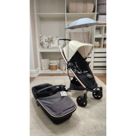 Segunda imagem do produto Carrinho Zapp Rachel Zoe com Moisés e Guarda Sol Luxe Sport  - Quinny - Showroom