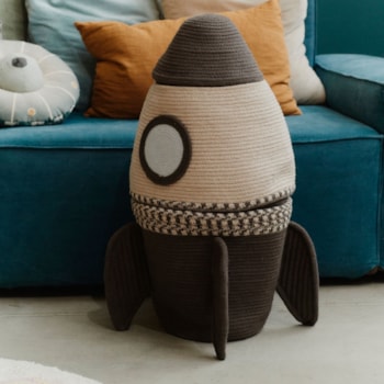 Segunda imagem do produto Cesto Giant Rocket 43 x 43 x 68 cm - Lorena Canals