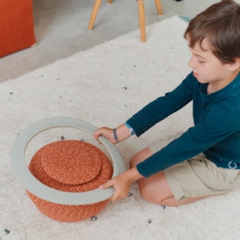 Imagem do produto Cesto Infantil Saturn 35 x 35 x 20 cm - Lorena Canals