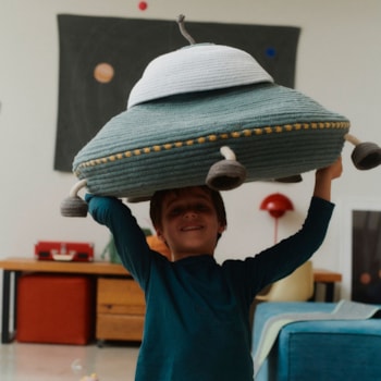 Imagem do produto Cesto Infantil UFO 62 x 62 x 40 cm - Lorena Canals
