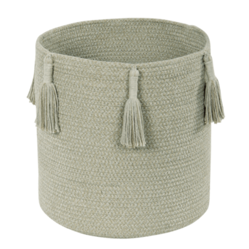 Imagem do produto Cesto Woody Olive 30x30x30 cm - Lorena Canals